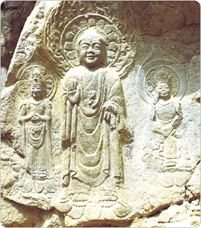 서산마애삼존불